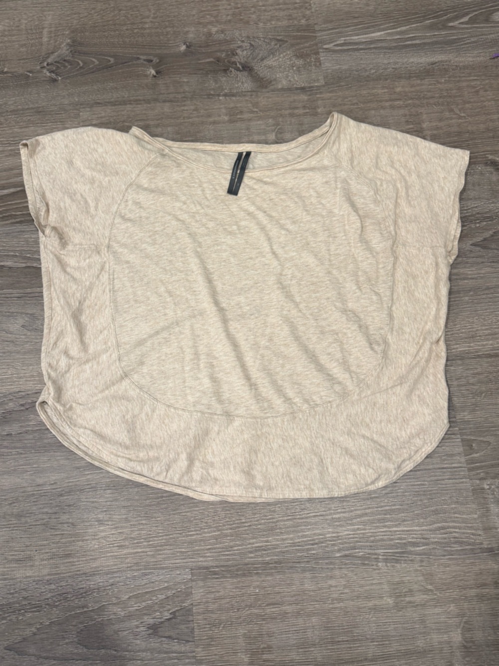 Anthropologie Curved Hem Tee
